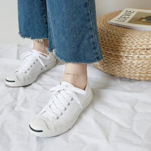 에르모사제이 a003 은발찌(실버 925 발찌 체인 뱀줄 두줄 엔틱)