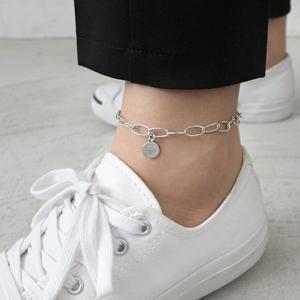 에르모사제이 a007 은발찌(실버 925 발찌 체인 뱀줄 두줄 엔틱)