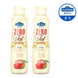 폰타나 무지방 저칼로리 오리엔탈 샐러드소스 235g X 2병