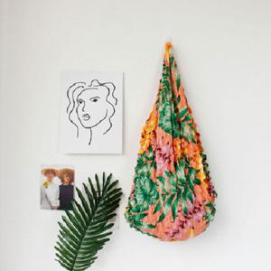 플리츠 주름 에코백 L AFB010