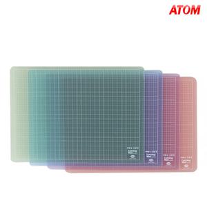 A4칼라커팅매트 300x215mm/컷팅매트/투명커팅매트/고무판/고무매