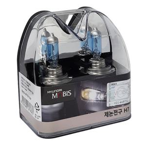 현대모비스 제논할로겐램프 전조등 H7