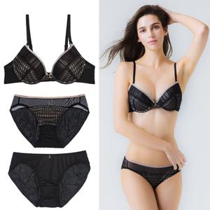 마리엔코 스팟블랙 3종 홈쇼핑속옷 브라팬티세트