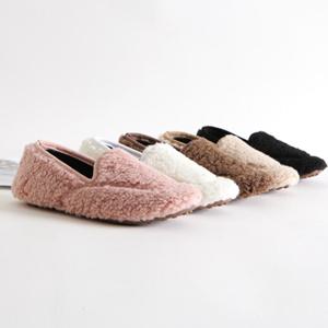 페이크 퍼 골라신는 사랑스러운 슬립온 WAT-1958D