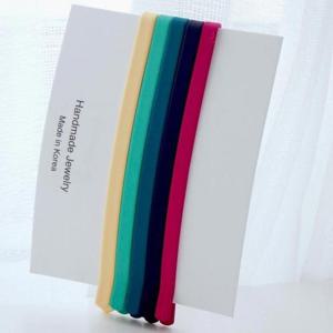 [리본크림]무광 실핀[대]_비비드컬러 5종세트 5color