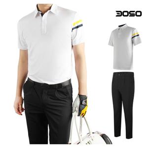 [삼공오공]골프코디 남성 여름 골프바지+티셔츠 세트/KMDB_BMEA