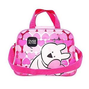 [흔한남매] [오버액션토끼] 오버액션토끼 반달 비치_핑크