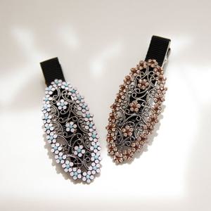 제이로렌 H0355 스와로브스키 크리스탈 헤어집게핀