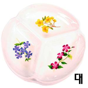 DMM set 러블리 삼각절 나눔접시 대 5개 반찬 소스 양념 그릇 식