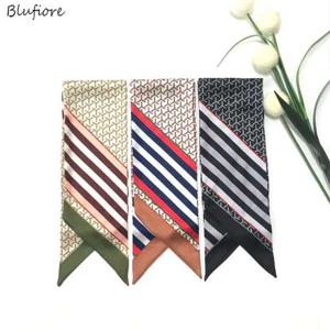 [블루피오레] Y사선 트윌리 롱타이 스카프 AF3812