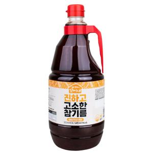 우영 진참기름 1.8L , 업소용 대용량 , 아따꼬씨네 , 우영식품