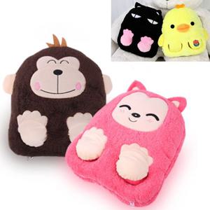 동물 USB 보온 온열 발난로 실내화