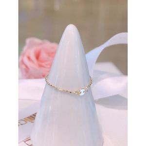 미니골드 14K 볼 체인반지 (소) RRTM4142