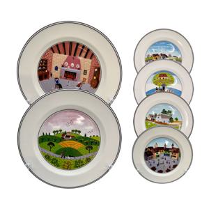 [빌레로이앤보흐]디자인나이프 샐러드 접시 21cm 모음