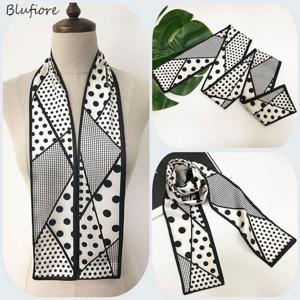 [블루피오레] 도트 트윌리 스카프 AF3918