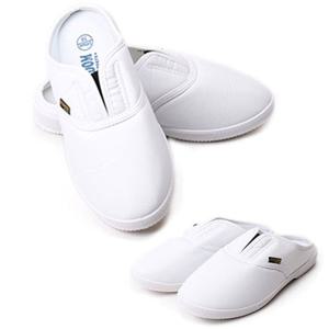 간호사화 레자 슬리퍼 실내화 뒷트임 간호사신발 단화