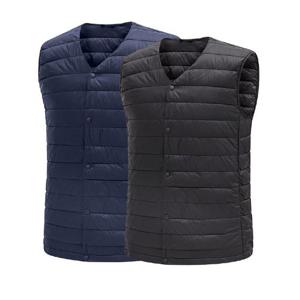 [콜핑]LD08 남자 겨울 브이넥 웰론 초경량 패딩조끼 KSV7600M