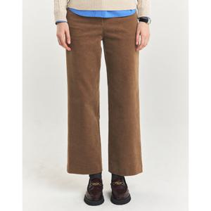 헤지스 여성 24FW 코듀로이세미와이드 카멜베이지 면혼방 팬츠 HSPA4D903I2