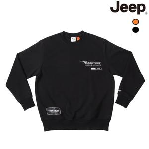 [지프]왜고니어 프린트 맨투맨 티셔츠(JP1TSU844)