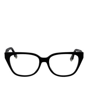 펜디 블랙 렉탱귤러 풀 림 안경테 FE50044F 001 54