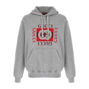 GUCCI Gucci Incrocio GG print hoodie 788771XJHDP1230