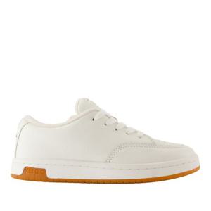 겐조 화이트 레더 돔 로우탑 스니커즈 FD62SN061L53 02 OFF WHI