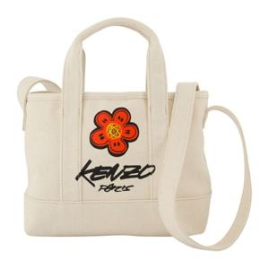 겐조 스몰 화이트 코튼 토트백 FF68SA910F36 03 CANVAS ECRU