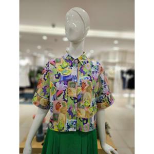 [포커스]MARIO포커스 수채화 주름 블라우스 FM5C7BL00679