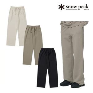 스노우피크 [택가 99,000원]여성 세미 와이드 팬츠 (S24FWFFP63A)