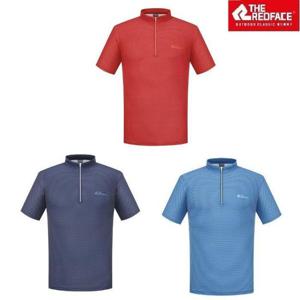 레드페이스 HC22 등산 캠핑 트레킹 하이킹남성 피케스톰하프짚티셔츠 REWMTSMBE010