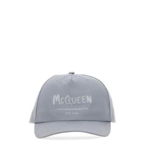 Alexander McQueen 알렉산더 맥퀸 그레이 볼 캡 2011606
