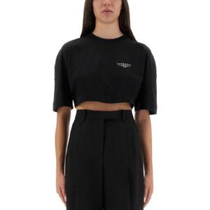 지방시 지방시 블랙 반팔 티셔츠 2137381