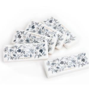 [골든벨]버터플라이 그레이 수저받침 5P