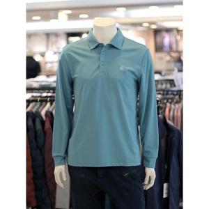 크로커다일 세이브존03 남성 봄 나일론 조직 긴팔 카라 티셔츠 SAVCDAAATS1485