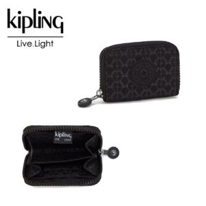 [키플링]키플링 미니지갑 카드 동전 캐시버디 시그니처 엠보 KLCBL02 SIEB