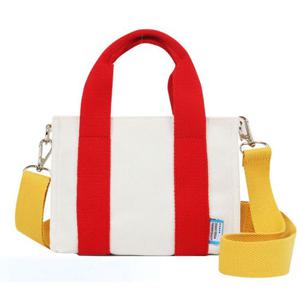 힙색 딕피스트 미니 크로스 면가방 에코백 아이보리