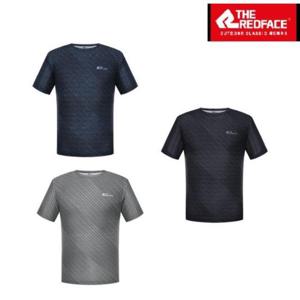 레드페이스 HC22 등산캠핑트레킹남성 스퀘어도트라운드하프티셔츠 REWMTSM24614