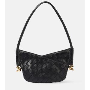 보테가베네타 Solstice 미니 레더 숄더 백 P01048526