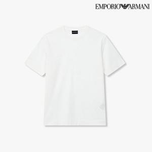 [엠포리오 아르마니]남성 로고 자카드 크루넥 티셔츠(A515326008)