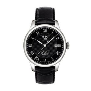 티쏘 남성 가죽 시계 르로끌 T41.1.423.53