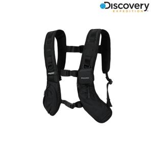 [디스커버리] 서스펜더 지퍼포켓 유틸리티 바디백 DXBZ1195N-BKS