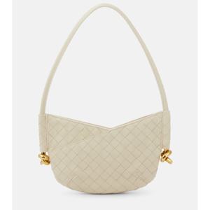 보테가베네타 Solstice Baby 인트레치아토 레더 숄더 백 P00933664