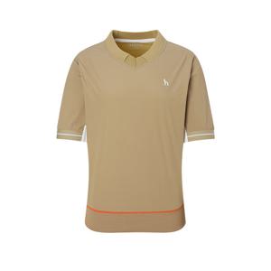 [헤지스] 25FW 여성 브이넥 반팔 하이브리드 티셔츠 HWTS5C511CM