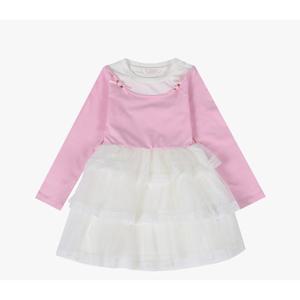 로엠걸즈 레이어드 리본 샤 원피스 RGOM25W1P