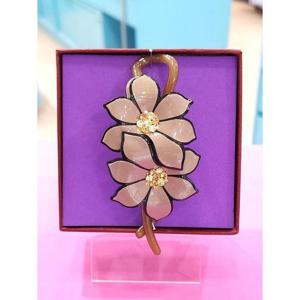 로뎀 세이브존05 프랑스 스와로브스키 플라워 바나나핀(브라운투톤)0 RRDB24020076