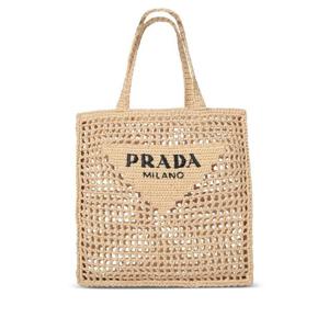 Conti 프라다 Raffia shopping 백 1BG3932C2TF0018