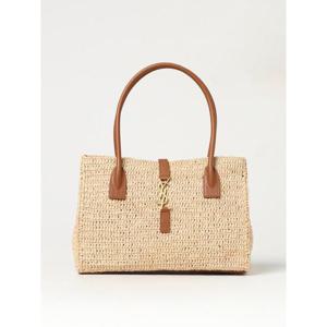 25SS 생로랑 Borsa 생로랑 in rafia e pelle 773972GAAD72080