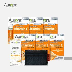 [지금,백지연 단독] 오로라 고함량 리포좀 비타민C 3,000mg (액상, 6박스)