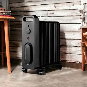 흥신 국산 9핀 1200W 전기라디에이터 오르씨 ORRCY-12S(블랙) 히터