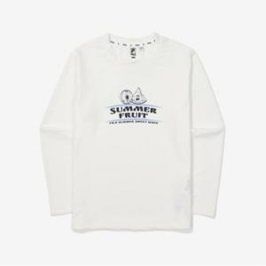 [49%OFF][휠라키즈] 물놀이 썸머 푸르츠 긴팔 (FK2RLF1114X_OWH)